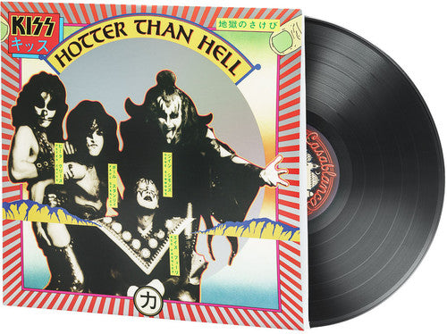 Hotter than Hell LP by Kiss album artwork