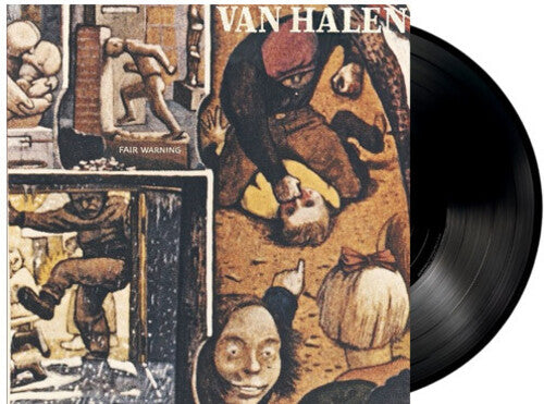 Fair Warning LP by Van Halen album artwork