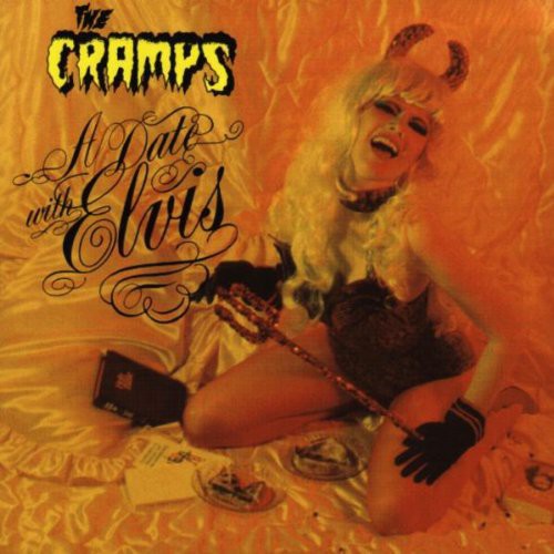 A Date with Elvis LP by The Cramps album artwork