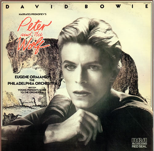 Peter and the Wolf LP by David Bowie album artwork