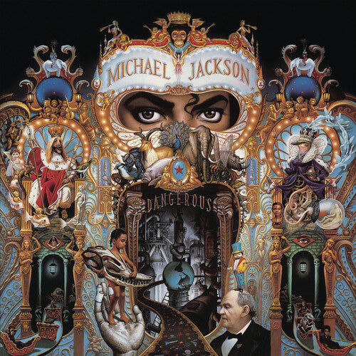 Dangerous LP by Michael Jackson album artwork