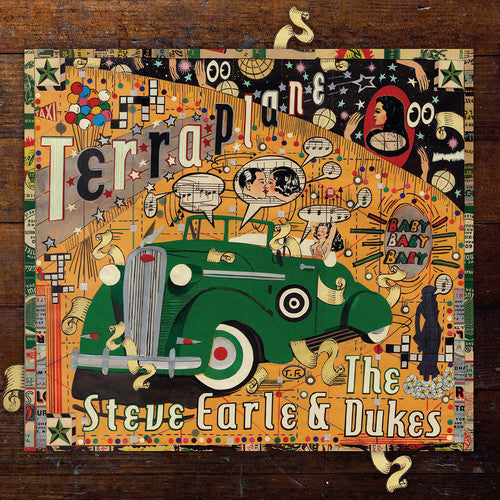 Terraplane CD by Steve Earle album artwork