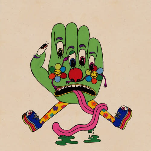 Gliss Riffer LP by Dan Deacon album artwork