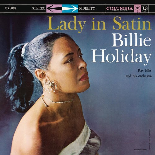Lady in Satin LP by Billie Holiday album artwork