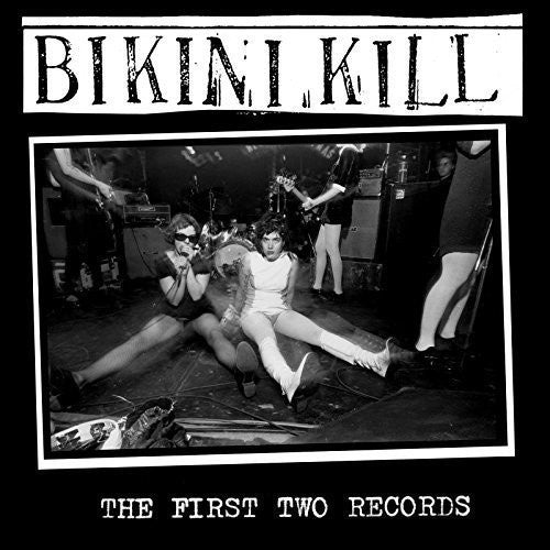 The First Two Records CD by Bikini Kill album artwork