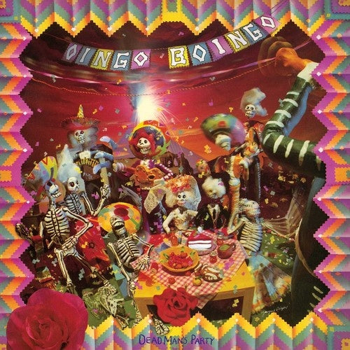 Dead Man's Party LP by Oingo Boingo album artwork
