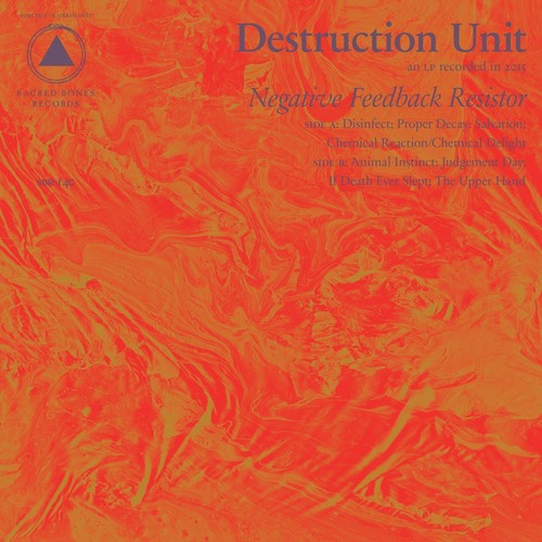 Negative Feedback Resistor CD by Destruction Unit album artwork