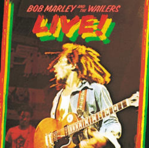 Live! LP by Bob Marley album artwork