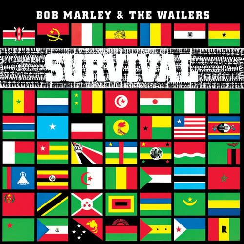 Survival LP by Bob Marley album artwork