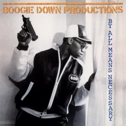 By All Means Necessary LP by Boogie Down Productions album artwork