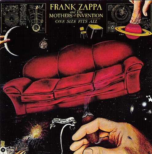 One Size Fits All LP by Frank Zappa & The Mothers of Invention album artwork
