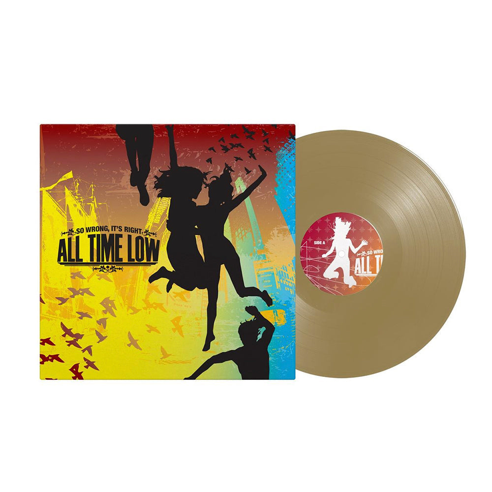 So Wrong it's Right LP by All Time Low album artwork