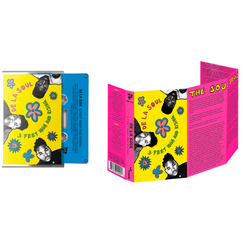 3 Feet High And Rising CASSETTE by De La Soul album artwork
