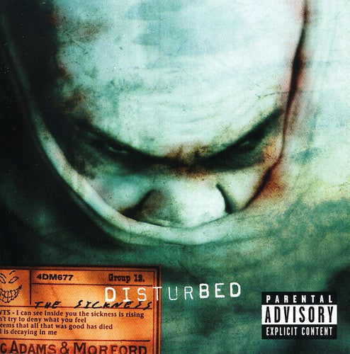 The Sickness CD by Disturbed album artwork
