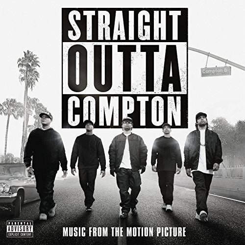 Straight Outta Compton Soundtrack by Various Artists album artwork