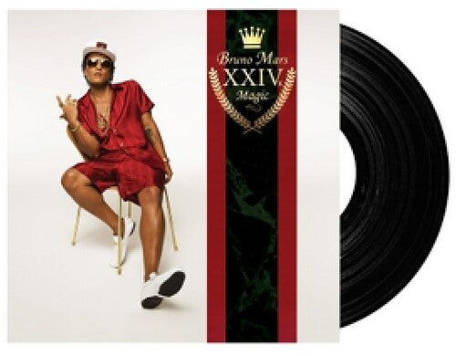24K Magic LP by Bruno Mars album artwork