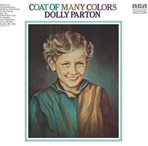 Coat of Many Colors LP by Dolly Parton album artwork