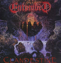 Clandestine LP by Entombed album artwork