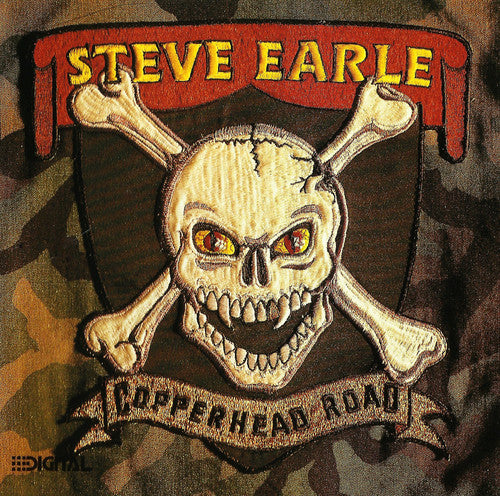 Copperhead Road LP by Steve Earle album artwork