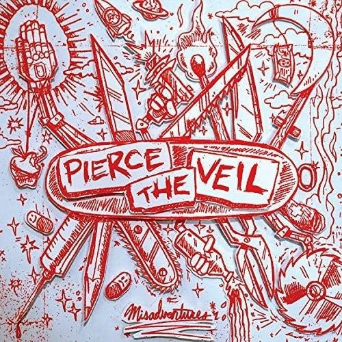 Misadventures LP by Pierce the Veil album artwork