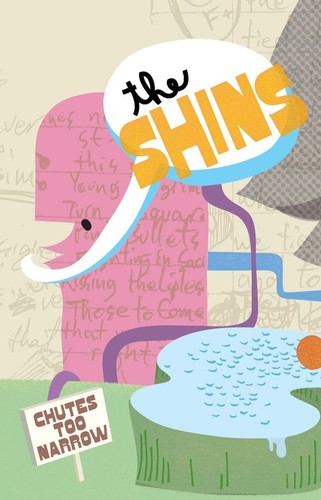 Chutes too Narrow CASSETTE by The Shins album artwork