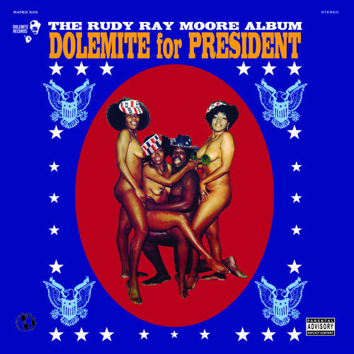 Dolemite for President LP by Rudy Ray Moore album artwork