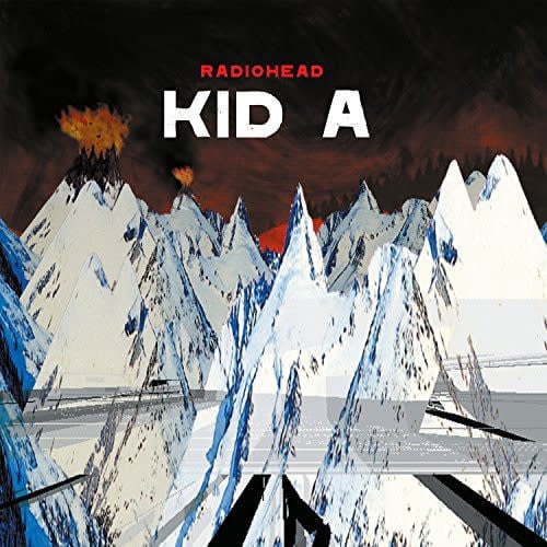 Kid A LP by Radiohead album artwork