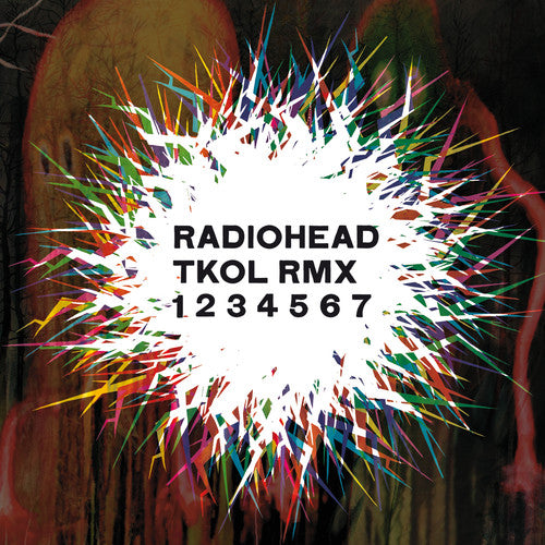 TKOL RMX CD by Radiohead album artwork