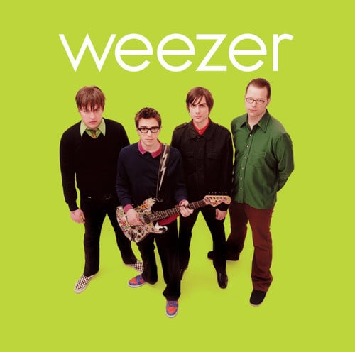 (green album) LP by Weezer album artwork