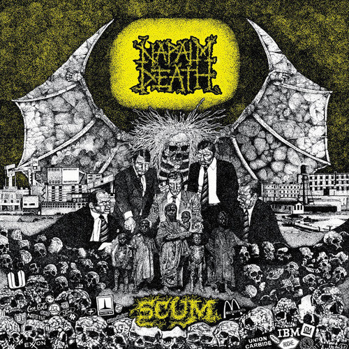 Scum LP by Napalm Death album artwork