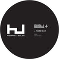 Young Death / Nightmarket EP by Burial album artwork