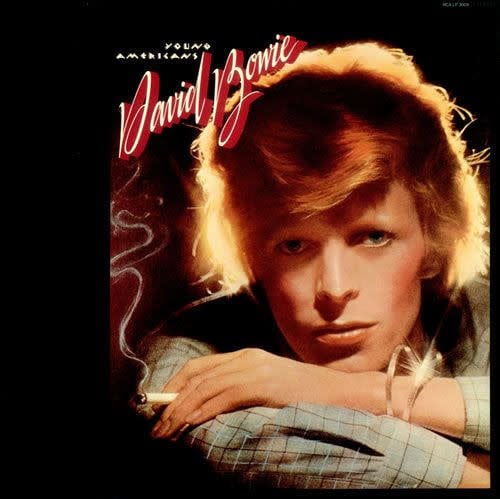 Young Americans LP by David Bowie album artwork