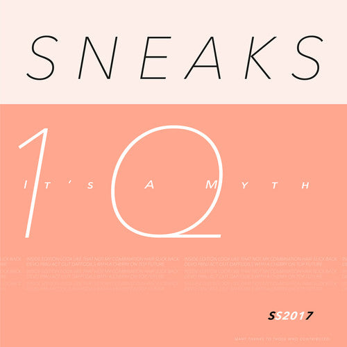 It's a Myth LP by Sneaks album artwork