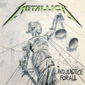 ...And Justice for All CD by Metallica album artwork