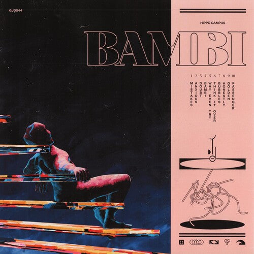Bambi LP by Hippo Campus album artwork