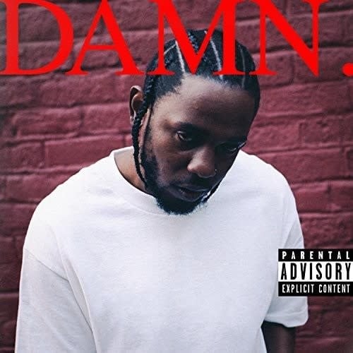 DAMN CD by Kendrick Lamar album artwork