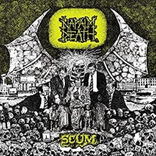 Scum CD by Napalm Death album artwork