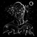 Quazarz: Born On A Gangster Star LP by Shabazz Palaces album artwork
