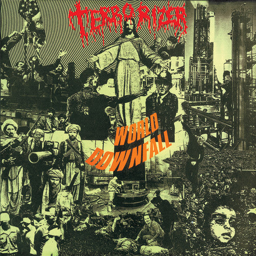 World Downfall CD by Terrorizer album artwork