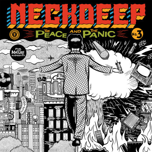 The Peace and the Panic CD by Neck Deep album artwork