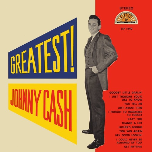 Greatest! LP by Johnny Cash album artwork