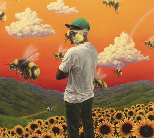 Scum Fuck Flower Boy CD by Tyler the Creator album artwork