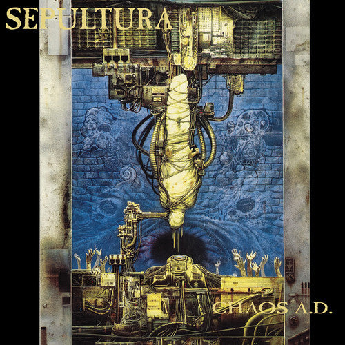 Chaos A.D. 2LP by Sepultura album artwork