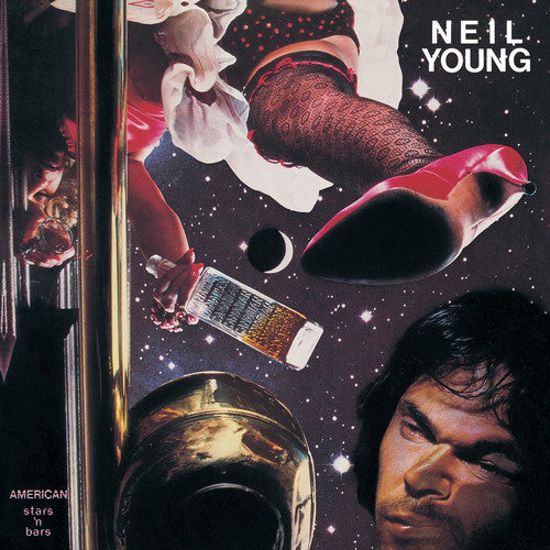 American Stars 'n' Bars LP by Neil Young album artwork