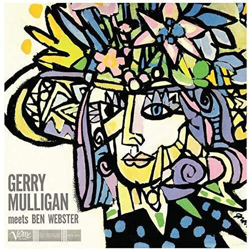 meets Ben Webster LP by Gerry Mulligan album artwork