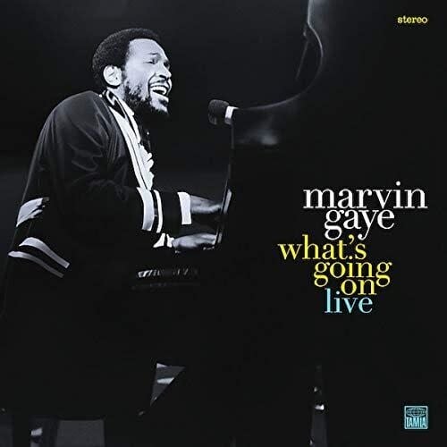 What's Going On Live LP by Marvin Gaye album artwork