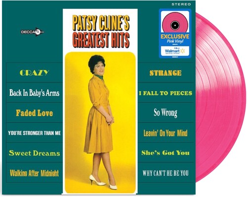 Greatest Hits LP by Patsy Cline album artwork