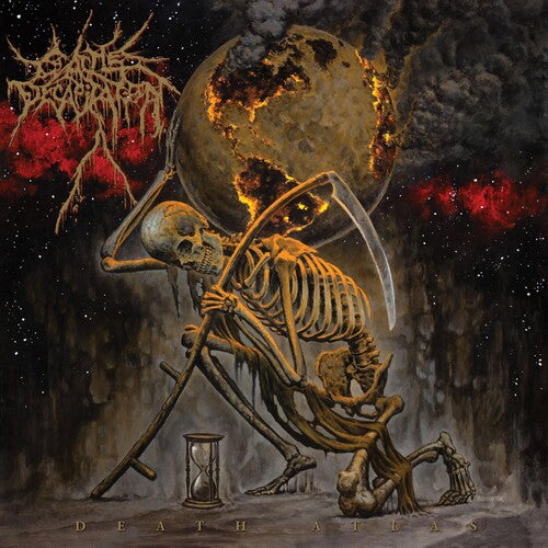Death Atlas CD by Cattle Decapitation album artwork
