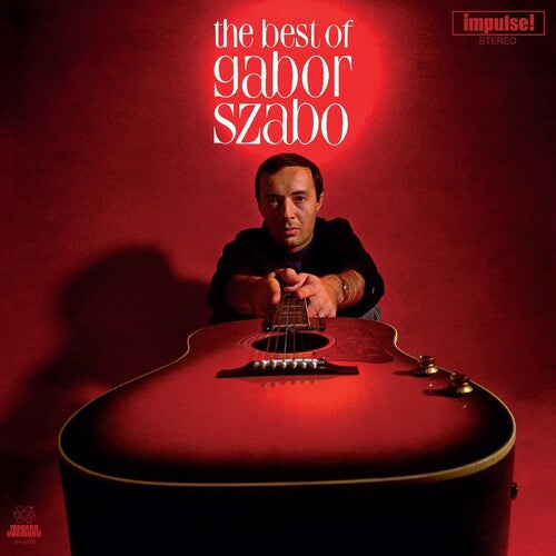 The Best Of Gabor Szabo (RED VINYL) LP by Gabor Szabo album artwork