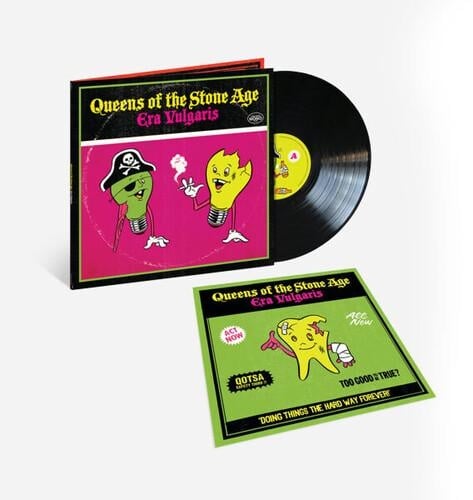 Era Vulgaris LP by Queens of the Stone Age album artwork